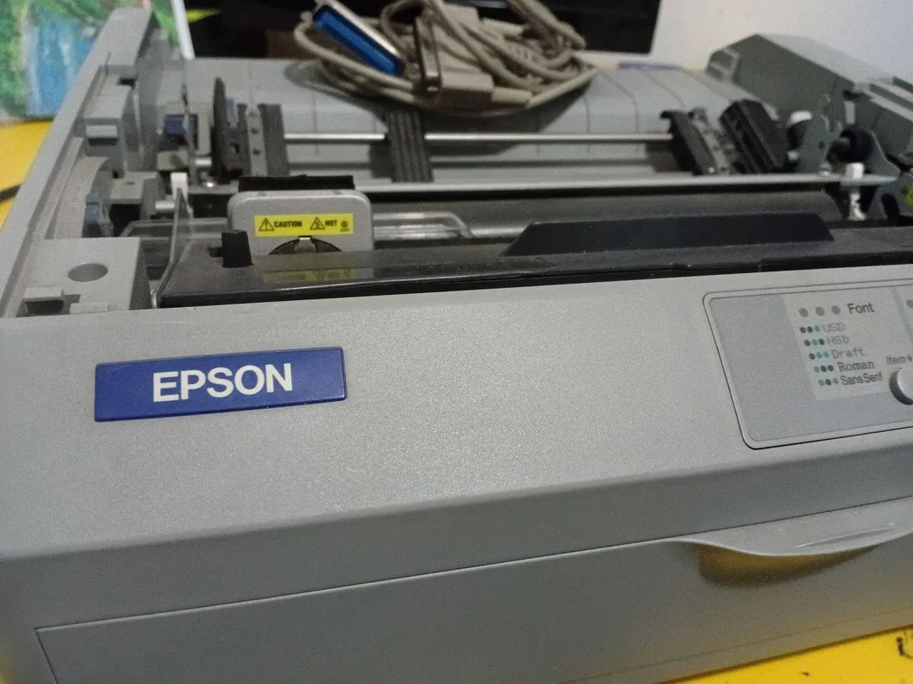 Impressora Matricial Epson FX-890 Serial Em Bom Estado com Cabos - Foto 2