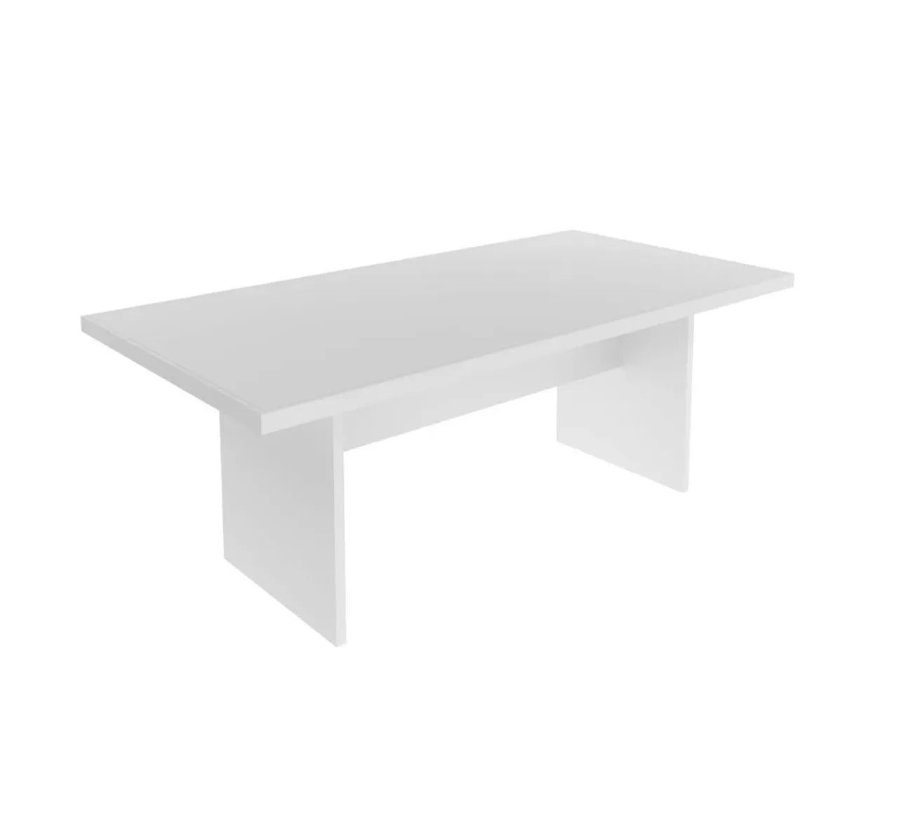 Mesa de reunião branca - Foto 2