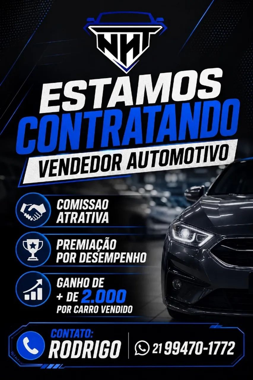 Vaga de vendedor de automóveis