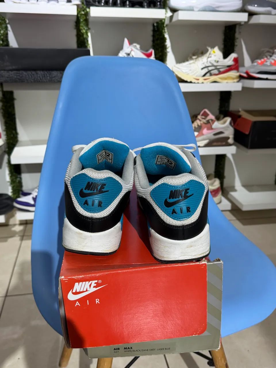 Air max 90 laser blue  - Foto 3