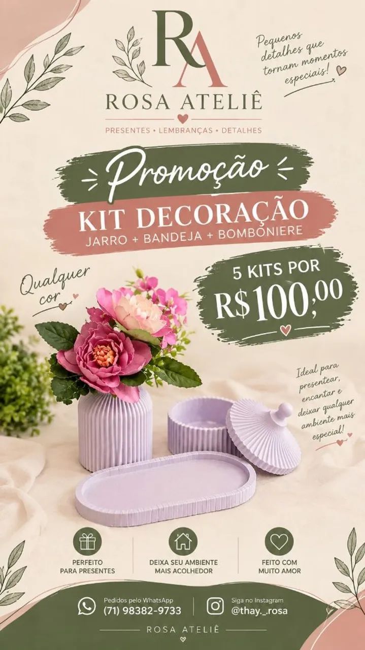 Lembrancinhas em gesso 