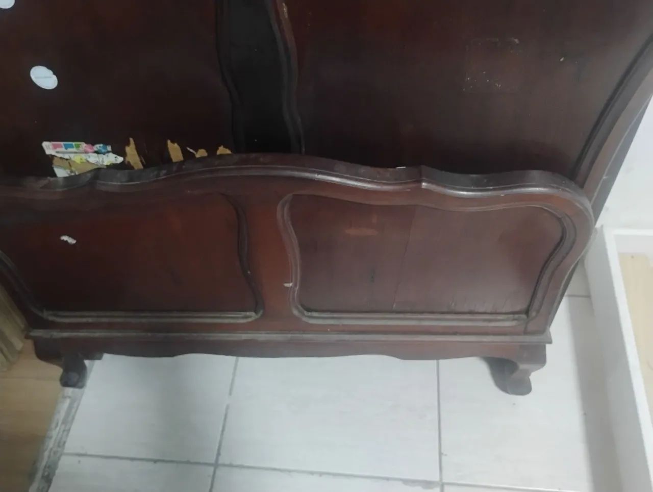 Cama de solteiro antiga  - Foto 3