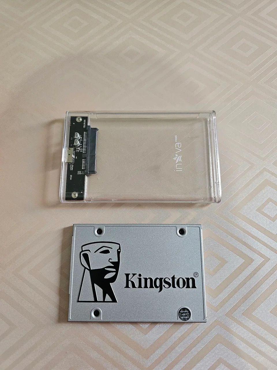 SSD Kingston 240GB SATA + Case Externa
