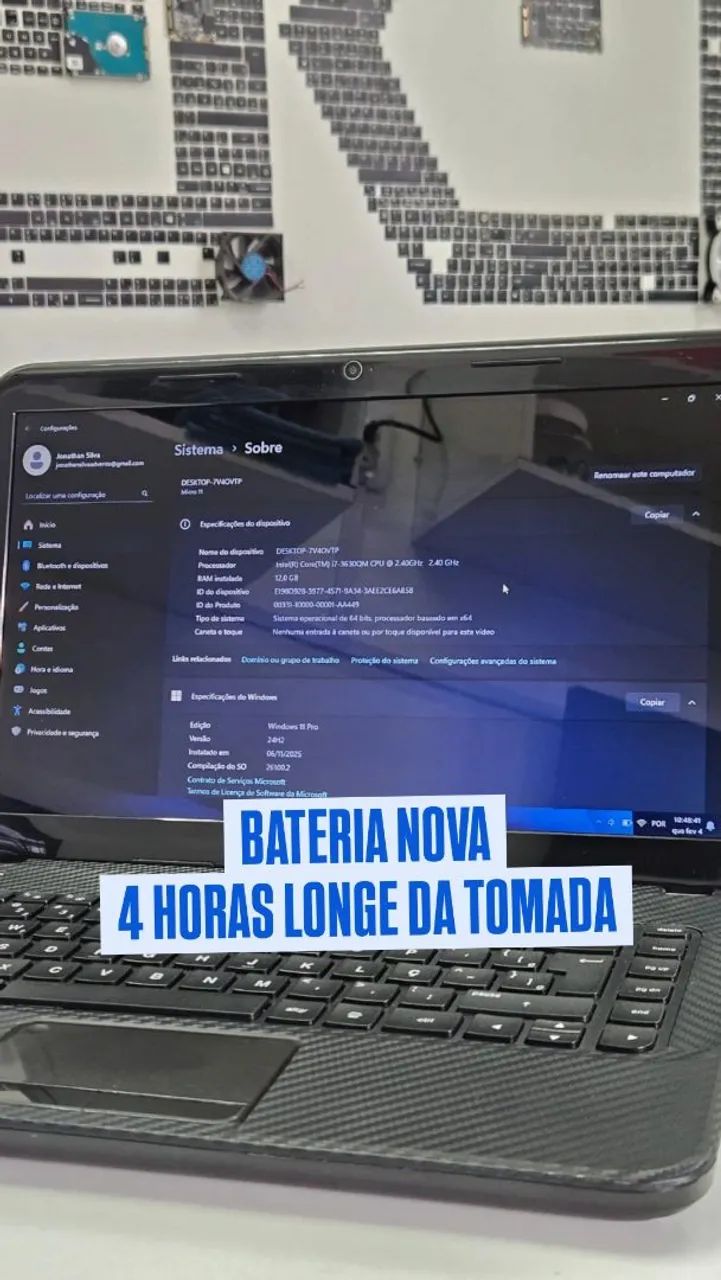 NOTEBOOK HP G4 - Foto 2