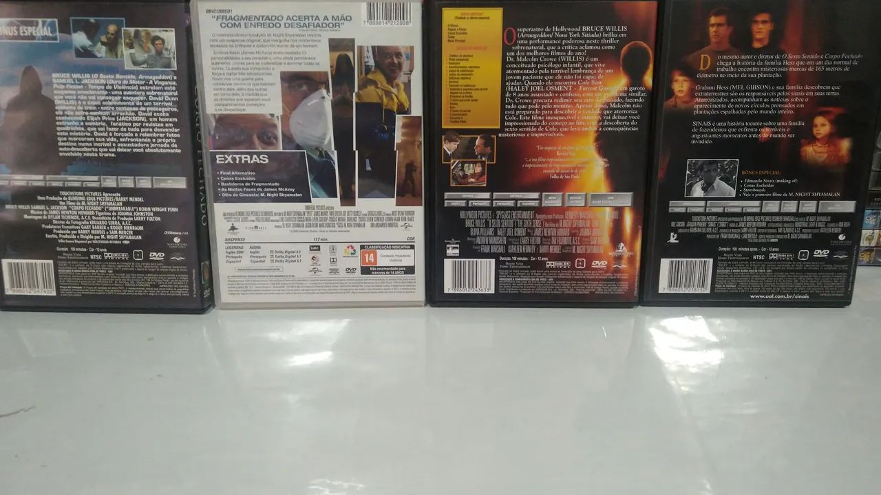 Dvds de filmes M.Night Shyamalan - Foto 4