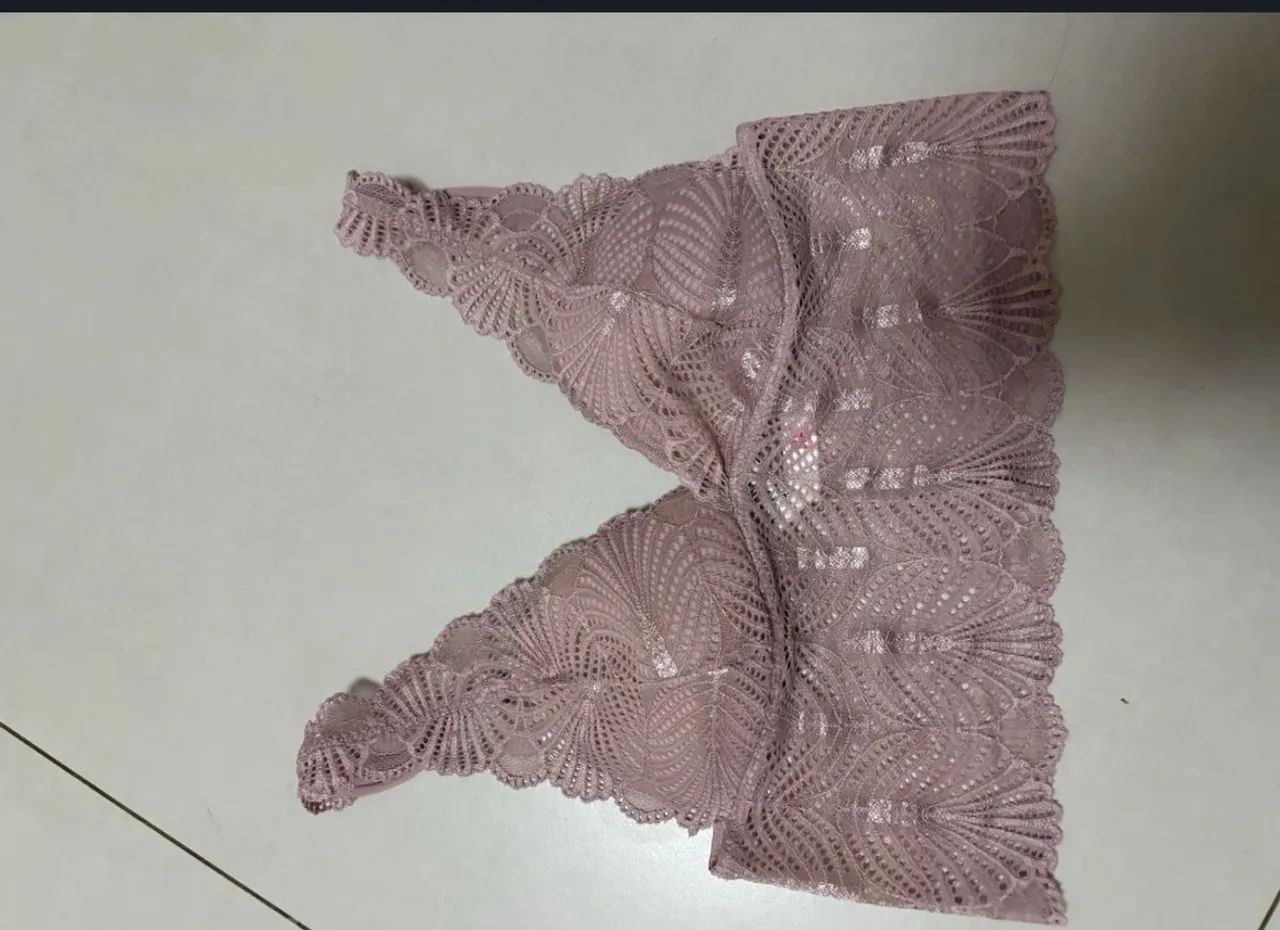 Top de renda rosa novo com etiqueta  - Foto 2