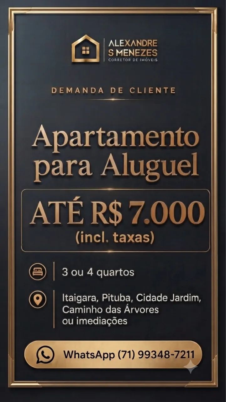 Demanda Cliente - Aluguel