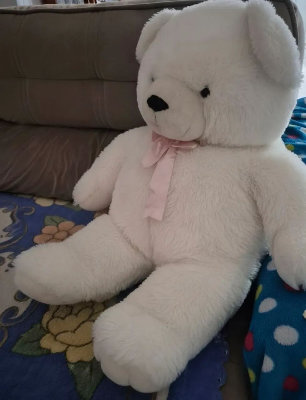 Urso de pelúcia com 1 MT de fofura. - Foto 3