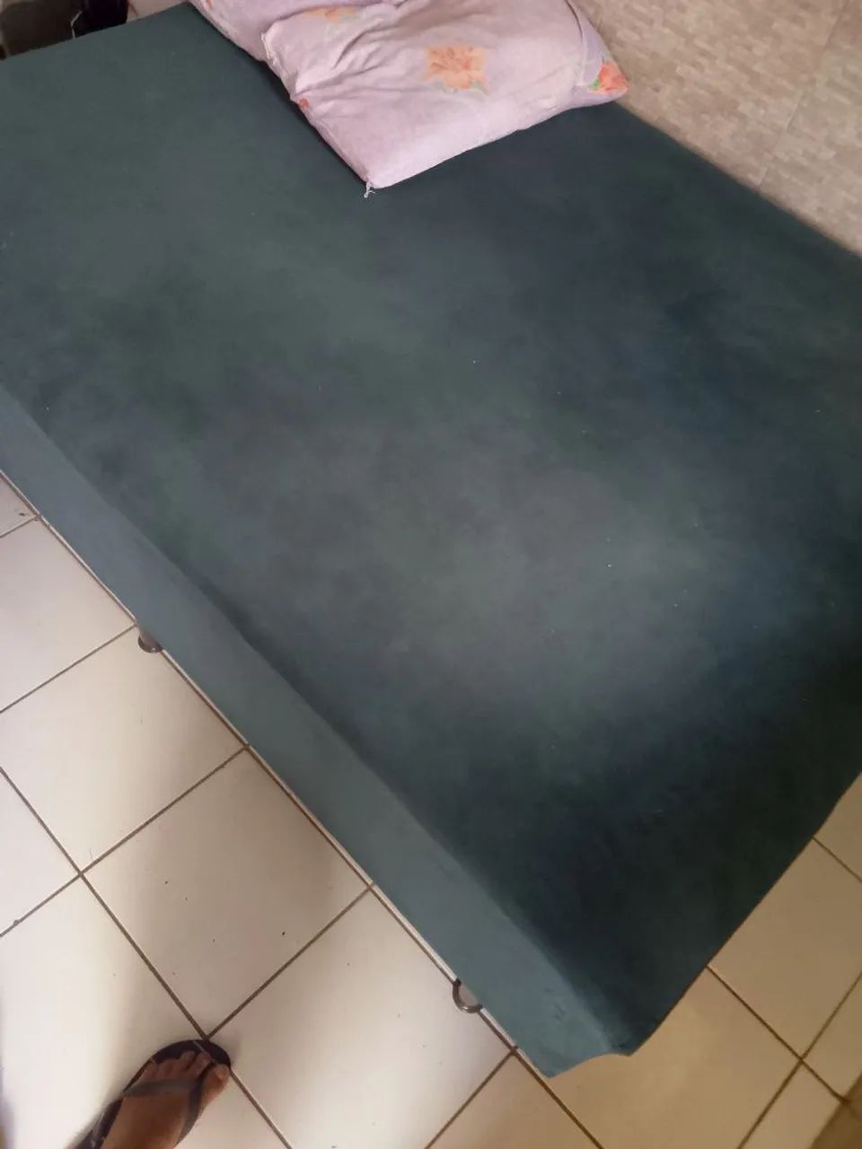 VENDO CAMA DE CASAL SEMINOVA - Foto 2