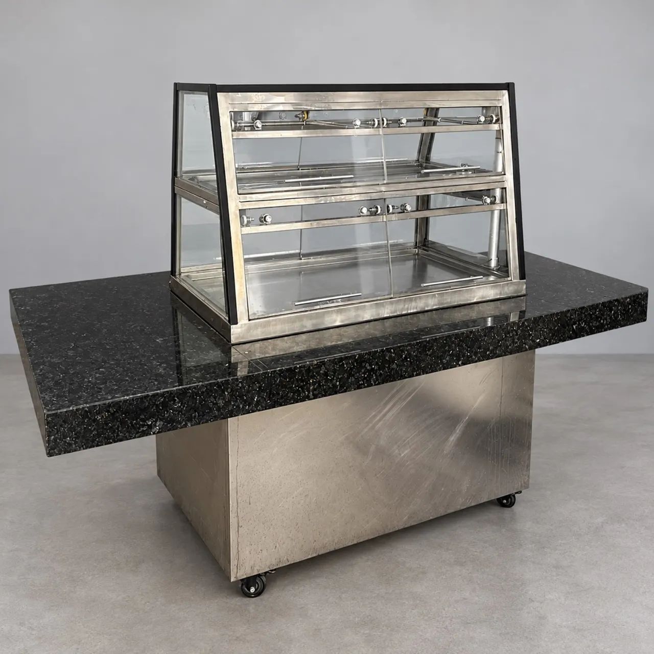 Vitrine Dupla (quente & fria) para Auto Serviço  - Foto 2