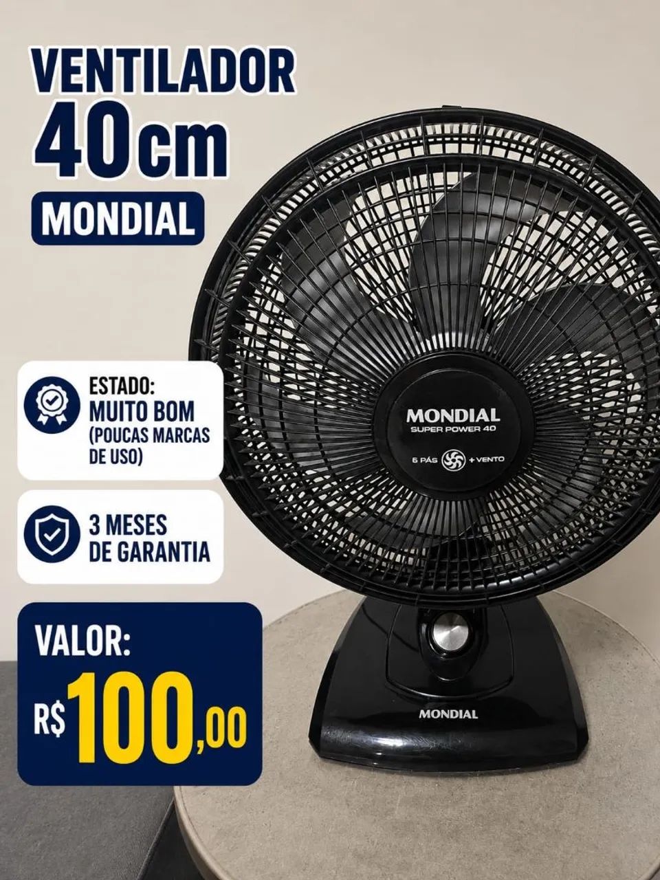 Ventiladores disponíveis - Foto 2