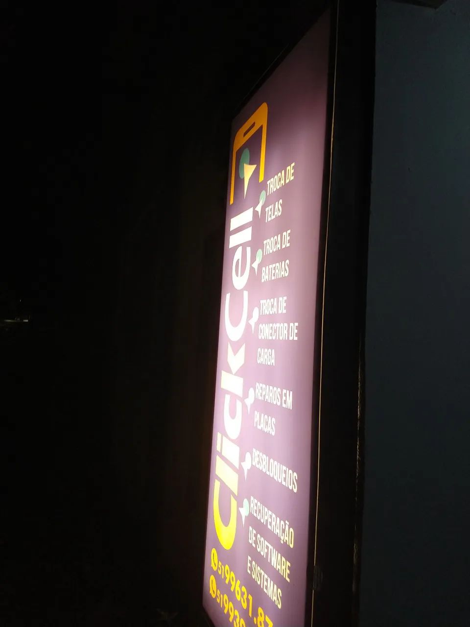 Placa de led para comércio 2m  - Foto 2