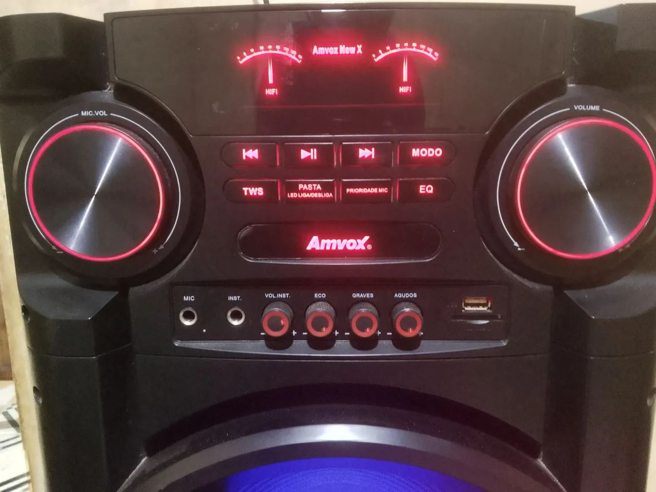 VENDO CAIXA AMVOX 1900W RMS R$970,00 NOVA. - Foto 4