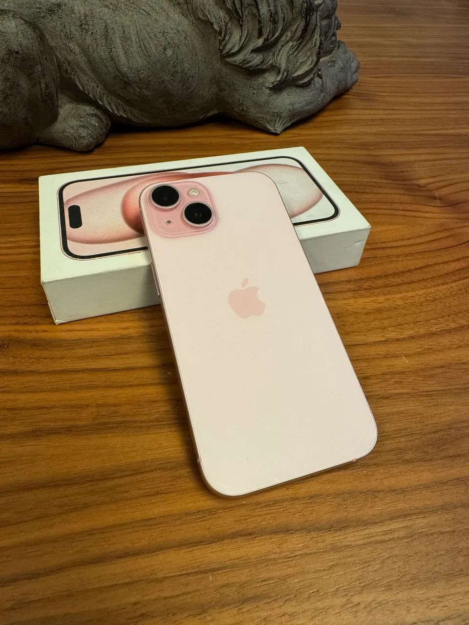 Iphone 15 128GB Rosa 90% C/Caixa