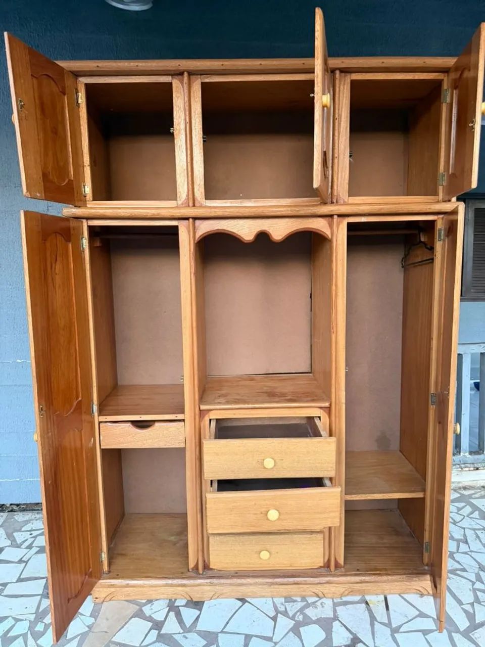Guarda roupa em madeira  - Foto 3