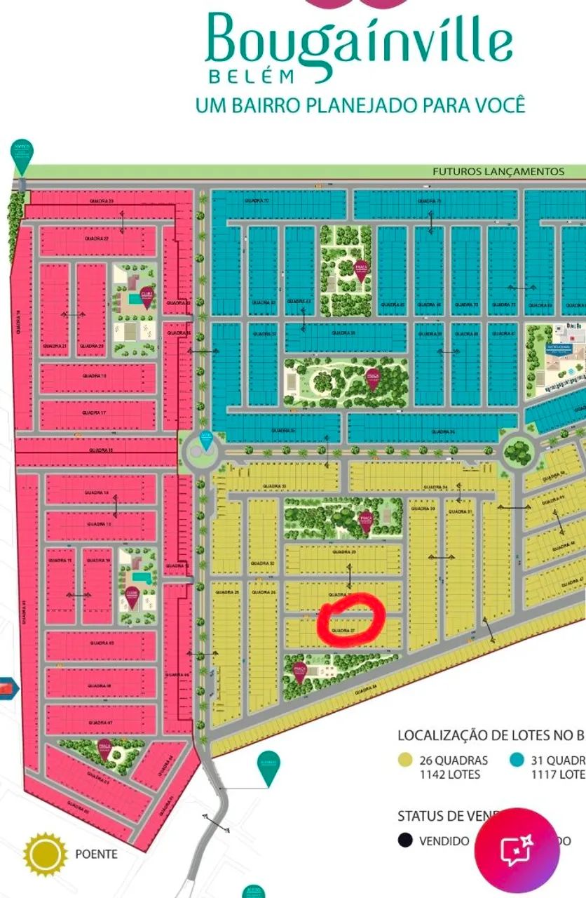 Lote Quitado Bougainville Belem