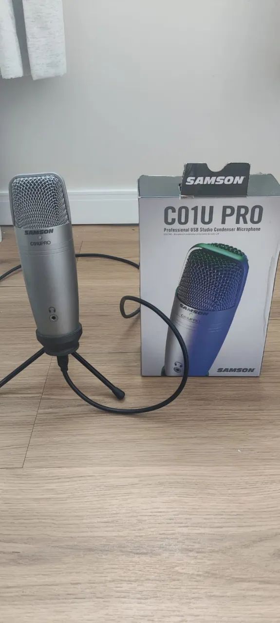 Microfone condensador Samson C01U Pro