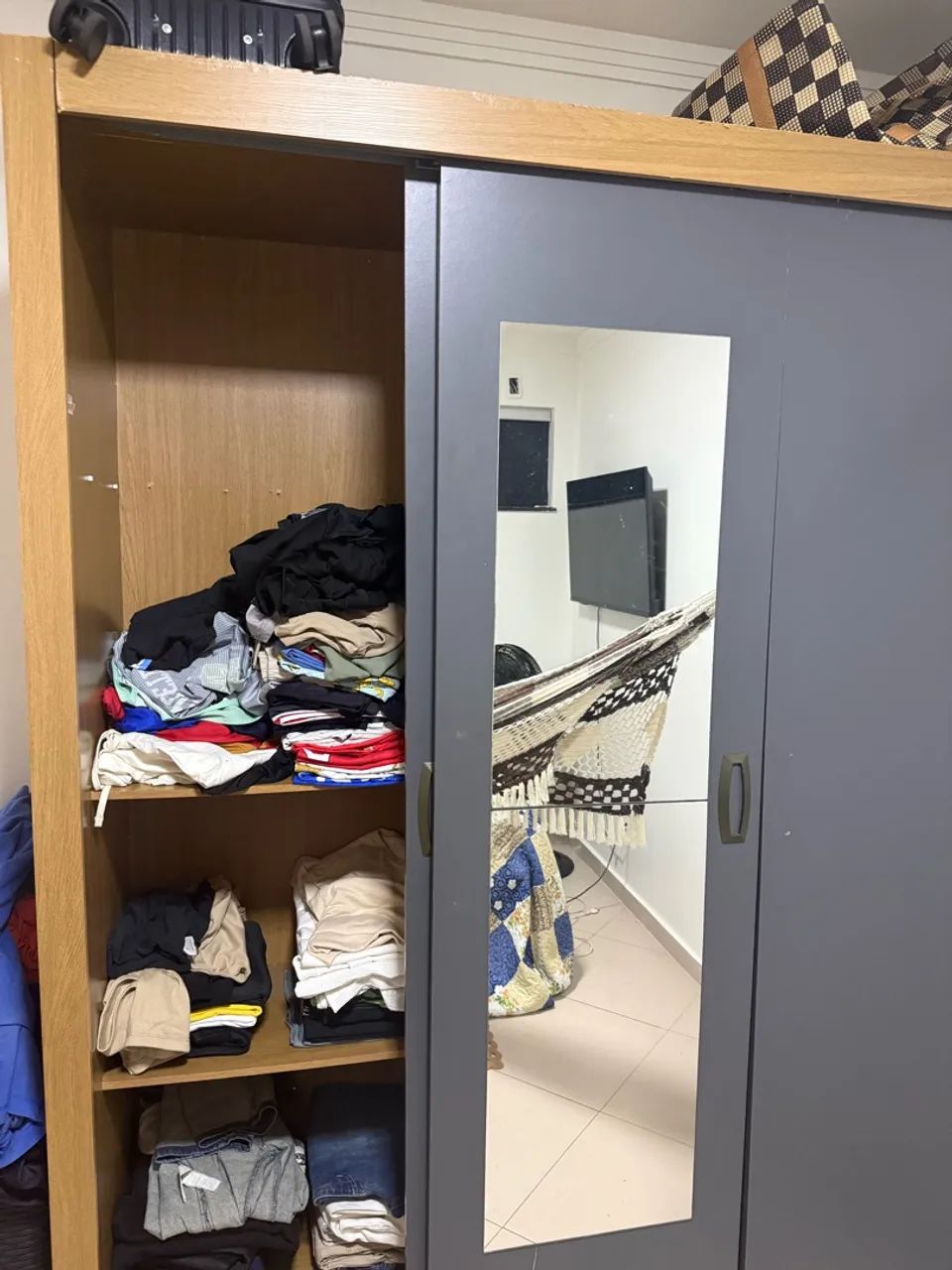 Guarda roupa semi novo  - Foto 4