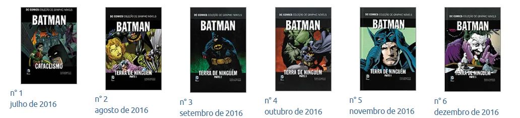 DC Comics/Eaglemoss - Batman: Terra de Ninguém completo