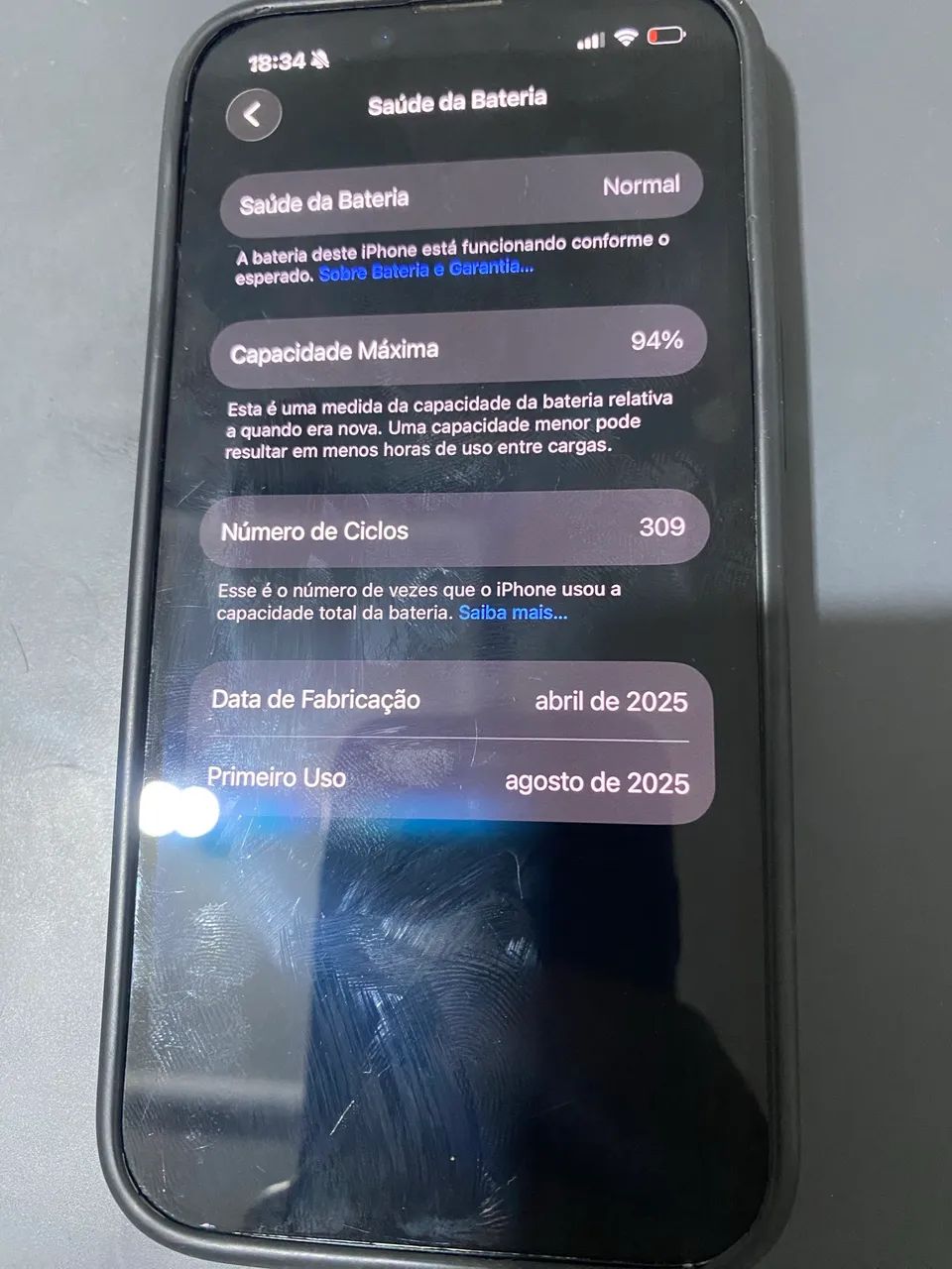 iPhone 16e Preto 256gb  - Foto 3