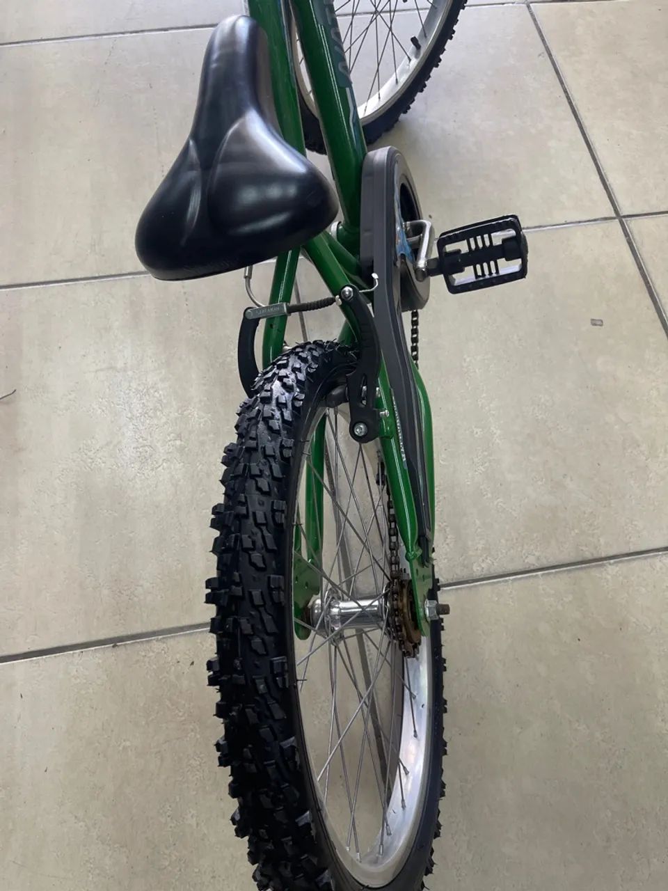 Bike aro 20 verde semi-nova !  - Foto 3