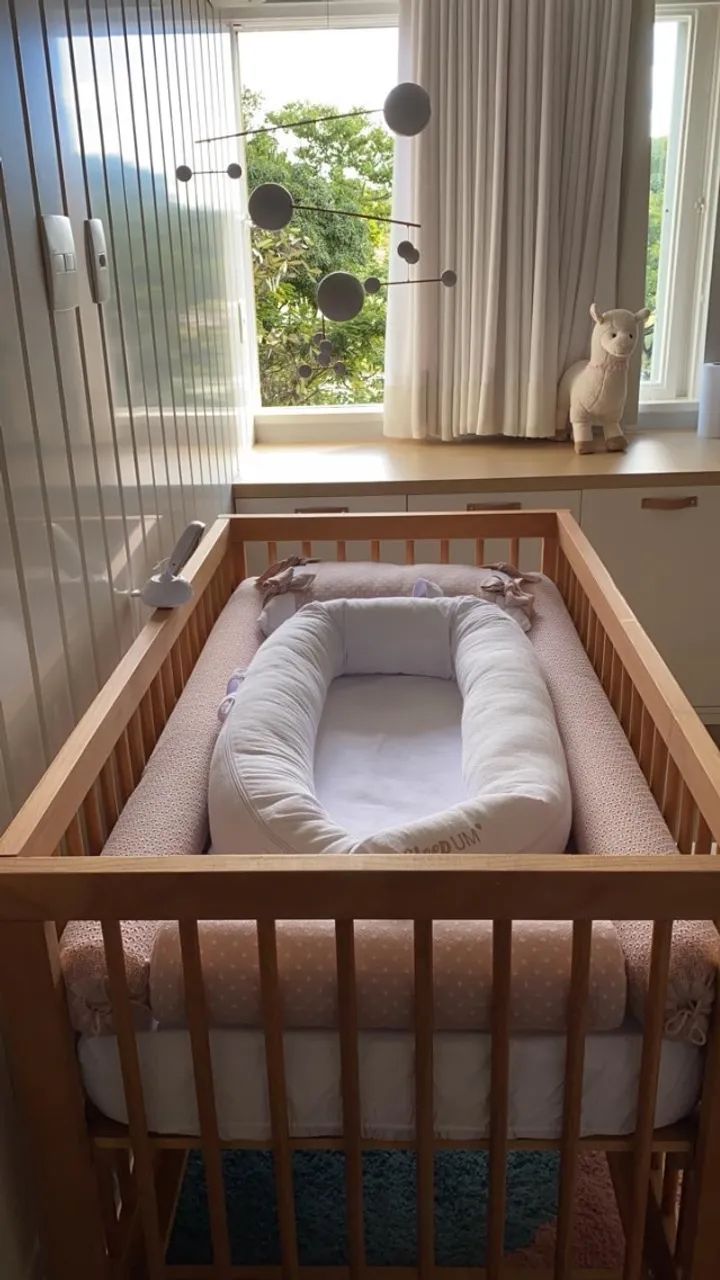 Berço de madeira Tulipa Baby Kaike 3 em 1 Evolutivo - OPORTUNIDADE - Foto 2