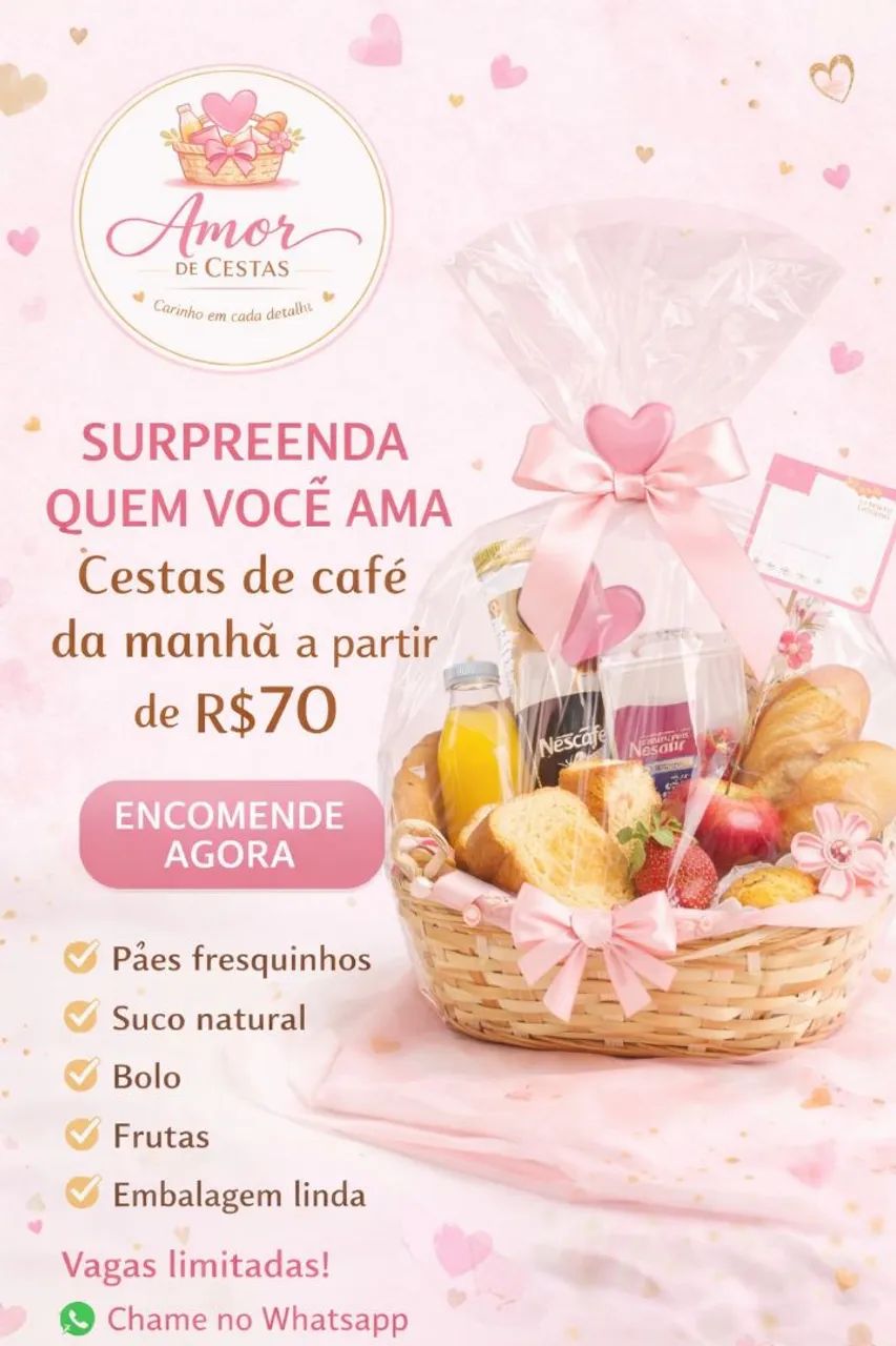 Cestas de café da manhã 