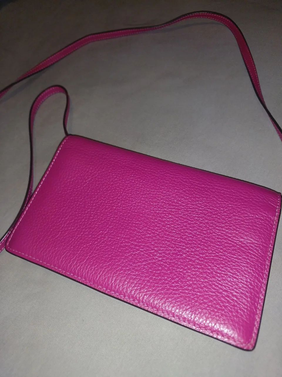 Bolsa carteira pequena rosa pink Coach Original  - Foto 2