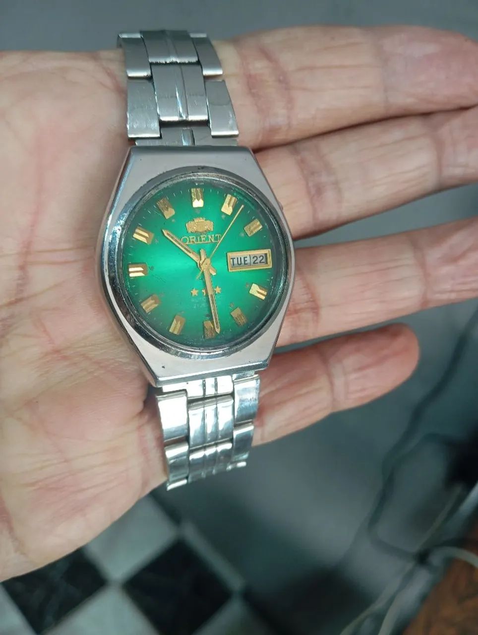 Relógio orient automático 3 estrelas  - Foto 5