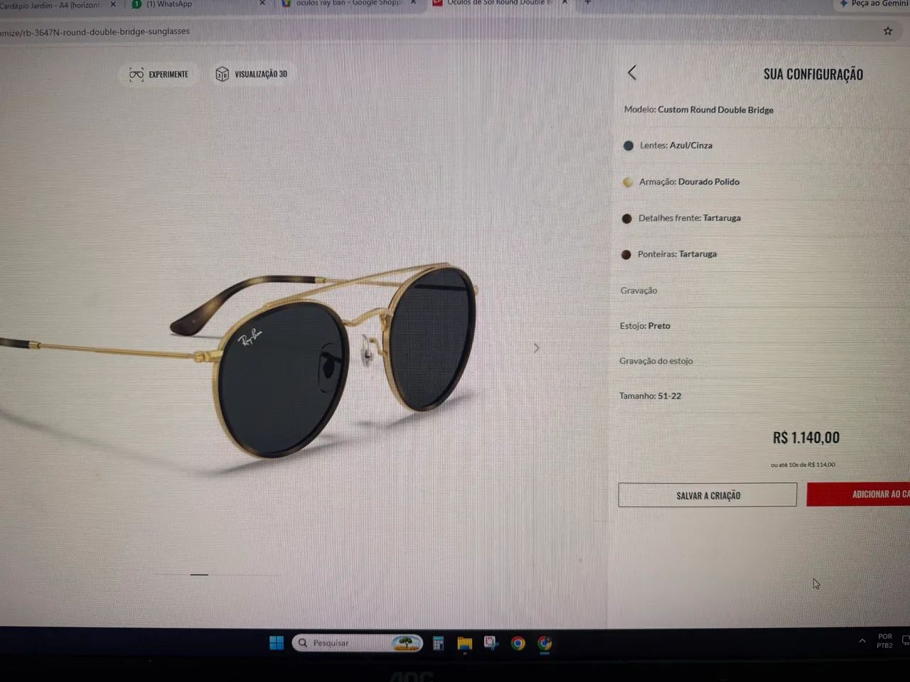 Óculos Ray ban original - Foto 3