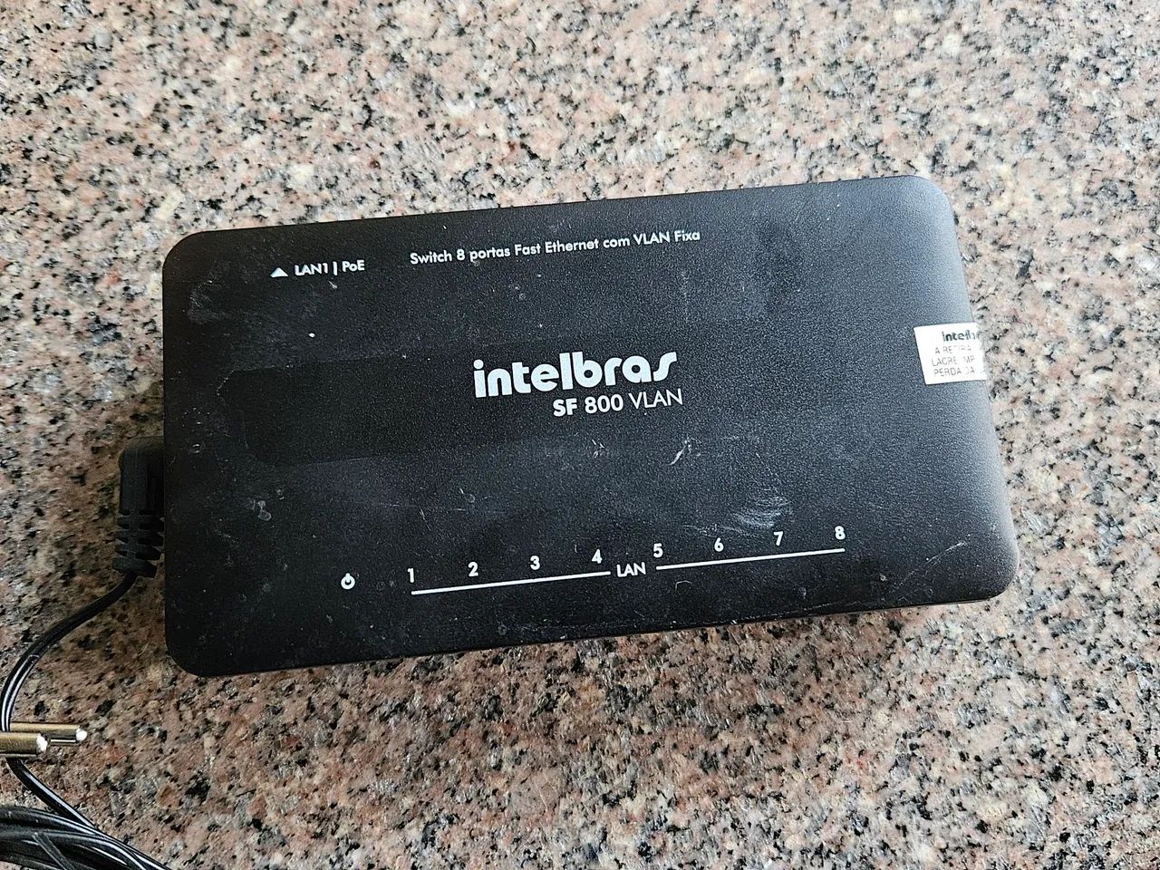 Switch Intelbras SF 800 VLAN 8 Portas Fast Ethernet com Fonte - Foto 2