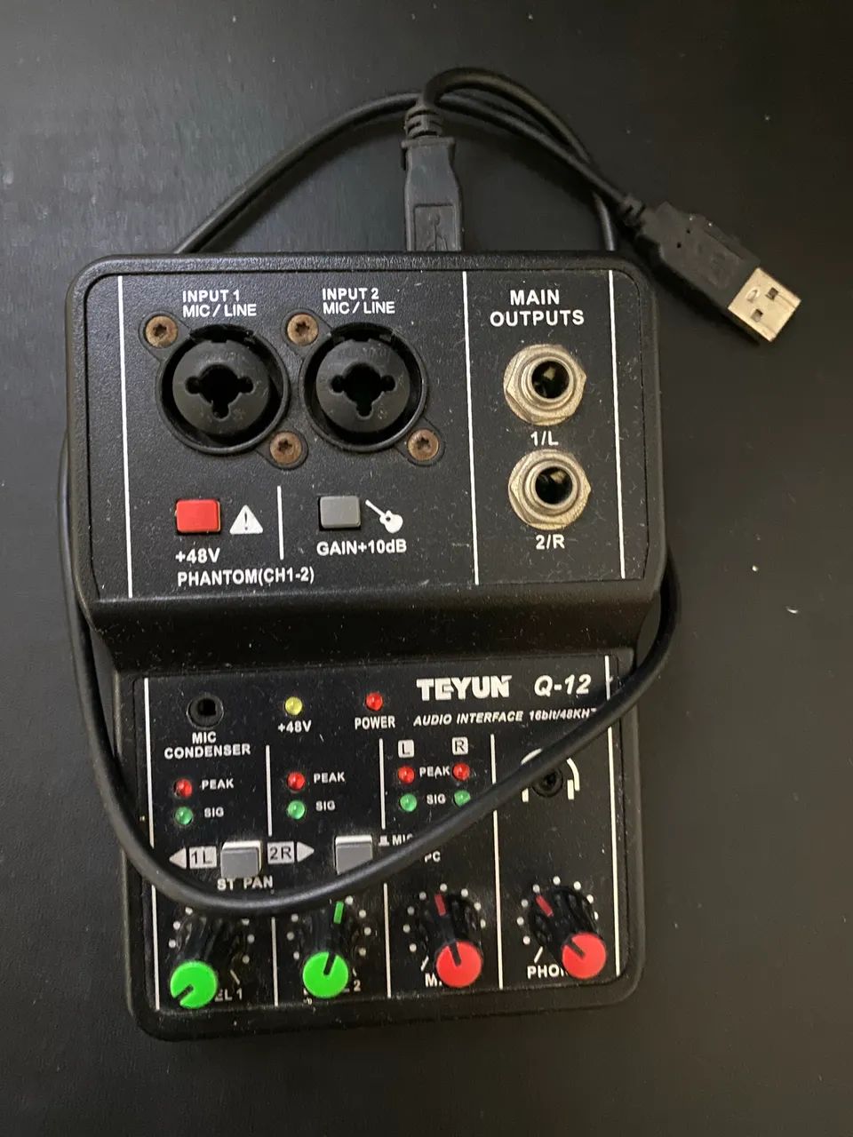 INTERFACE DE AUDIO e MICROFONE SHURE - Foto 2
