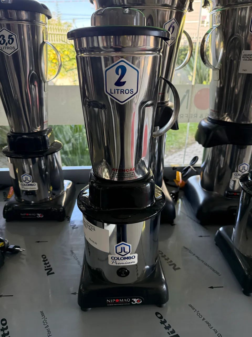 LIQUIDIFICADOR ALTA ROTAÇÃO 2L COLOMBO