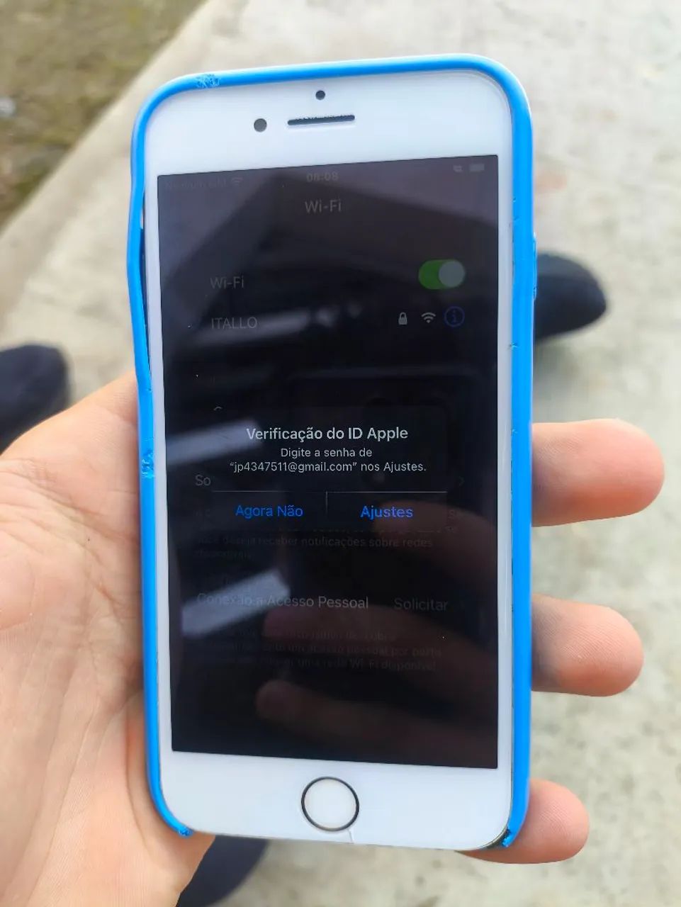 iPhone 7 128 GB com defeito na câmera traseira  - Foto 3