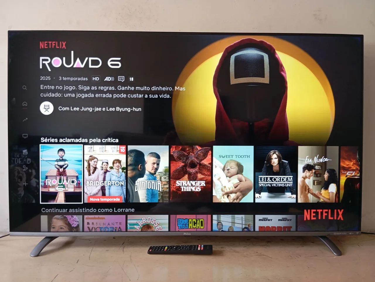 Tv Philco 55 polegadas SMART 4K  - Foto 2