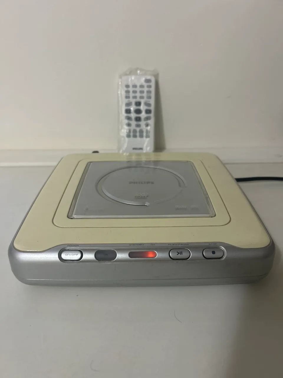 DVD ?  Player Philips DVP320 compacto, com controle original!