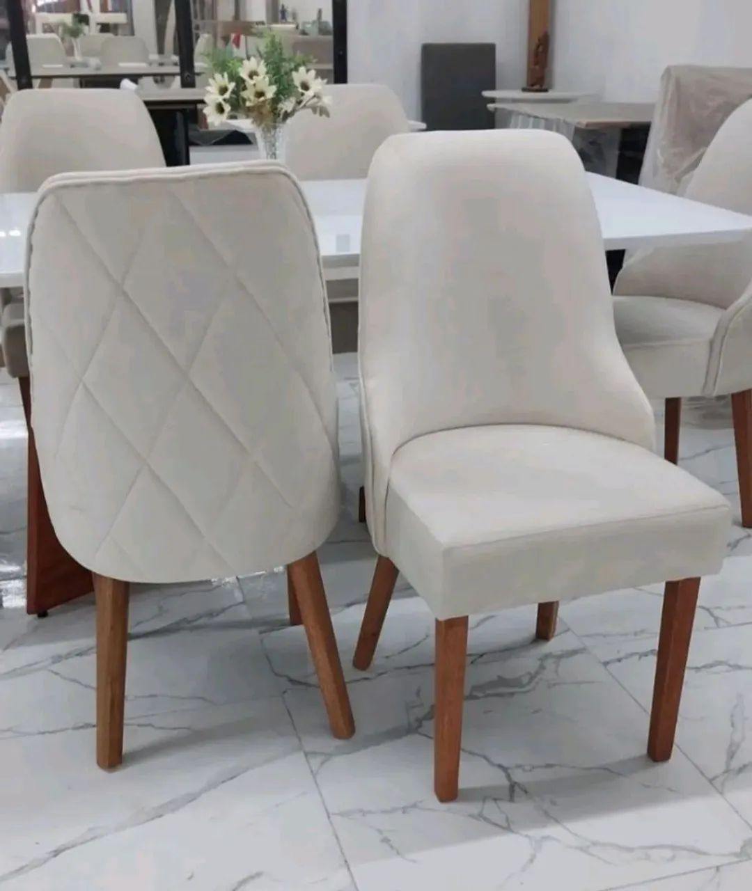 Mesa de jantar 6 cadeiras luxo  - Foto 5
