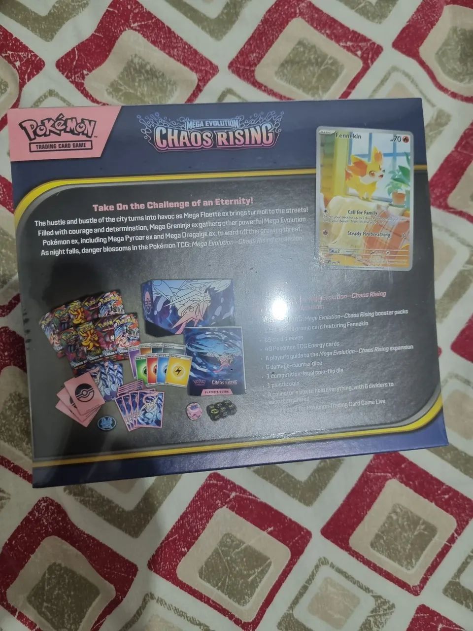 Etb chaos rising Pokémon tcg em inglês  - Foto 2