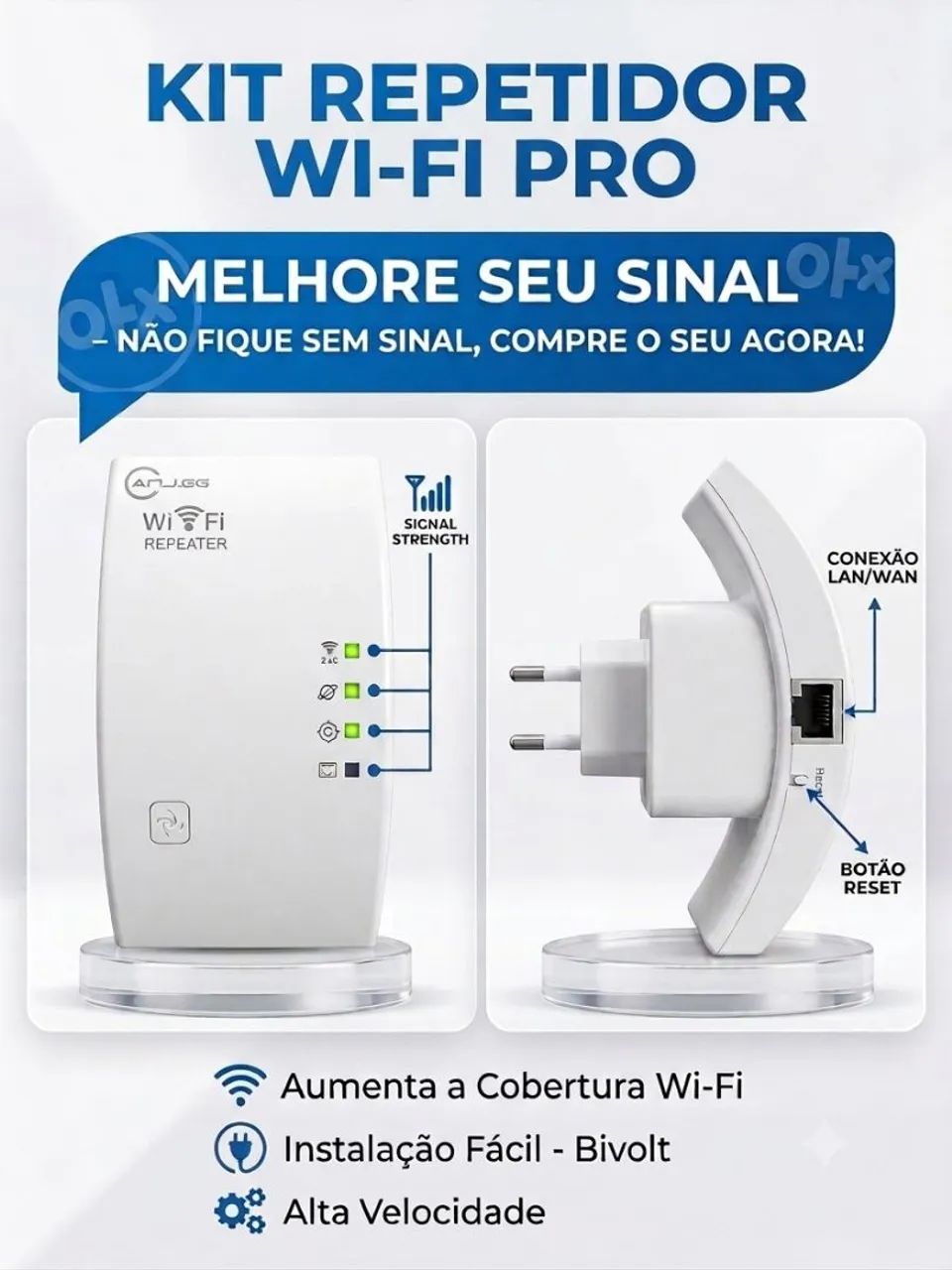 Repetidor de Sinal WiFi 