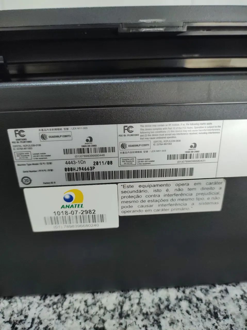 Impressora Lexmark mod S 308 - Foto 2