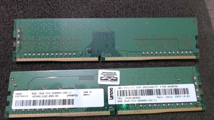 Memória 32gb PC4 2400T ECC - Memória RAM - Jardim São Pedro, Porto
