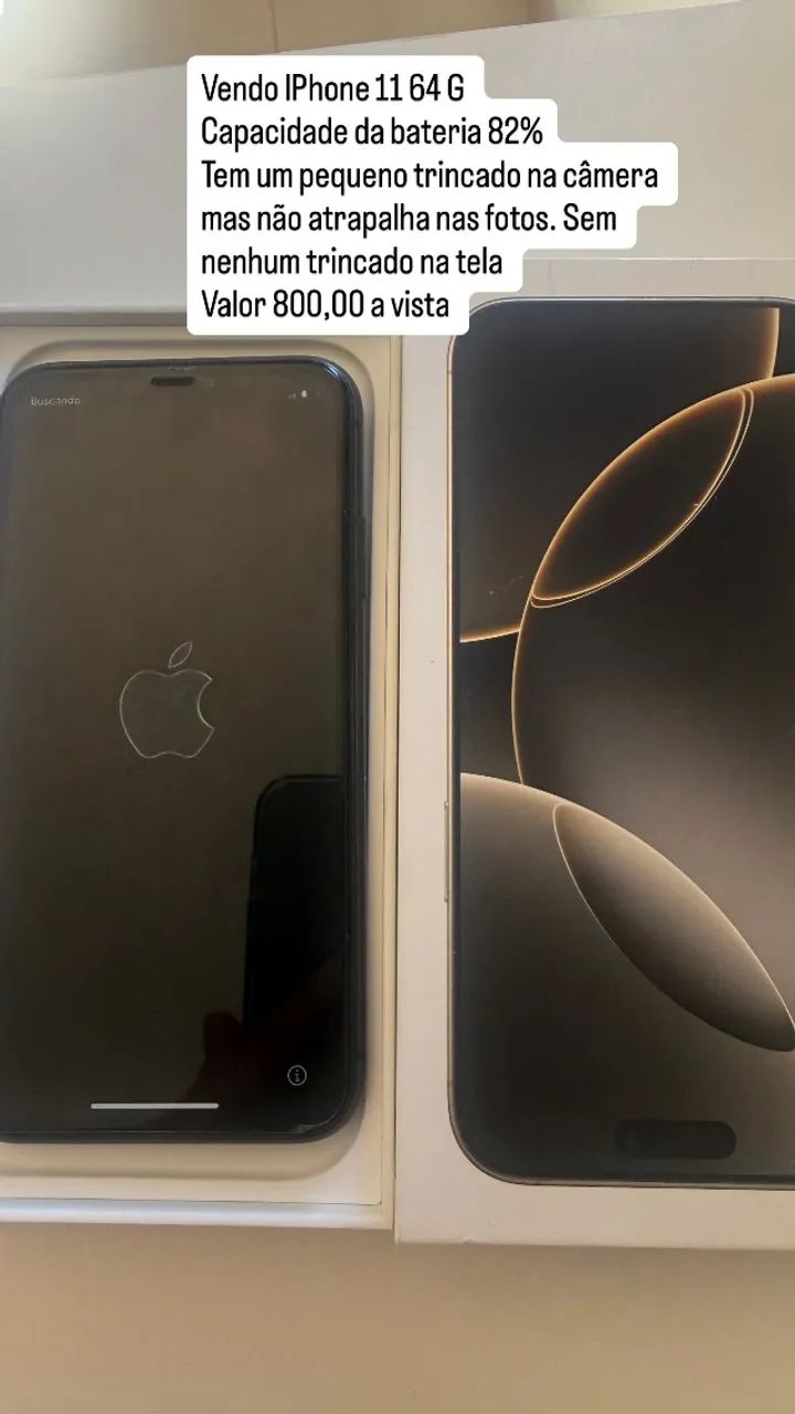 iPhone 11 64G - Celulares e Smartphones - Santa Terezinha