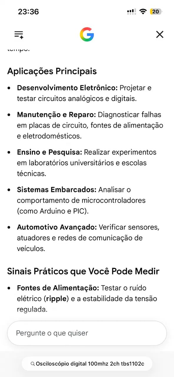 Osciloscópio digital - Foto 4