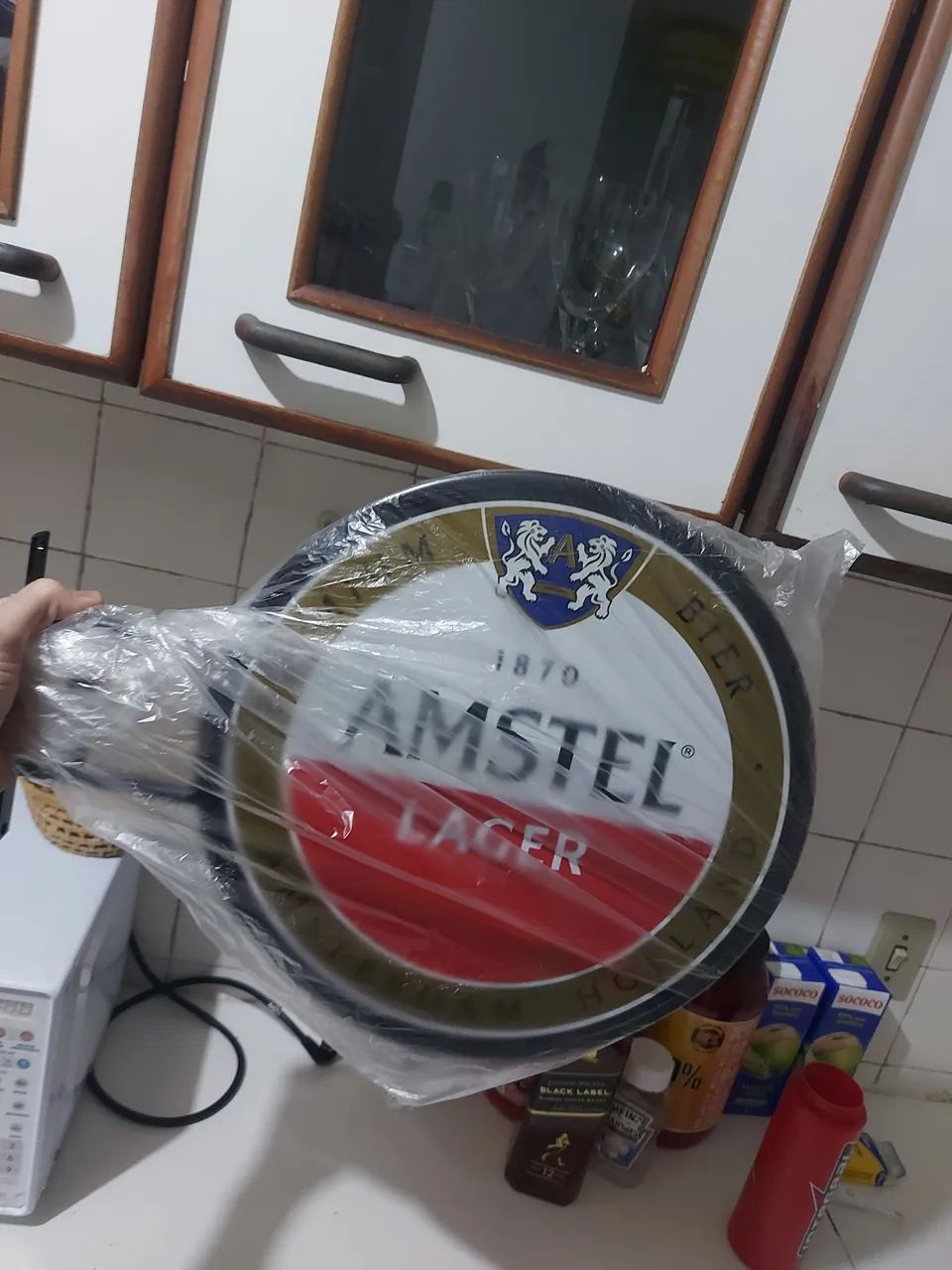 Placa letreiro Amstel - Foto 2