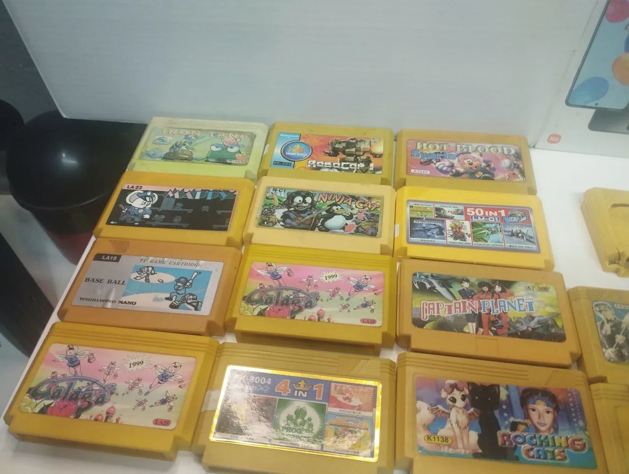 Lote de jogos famicom