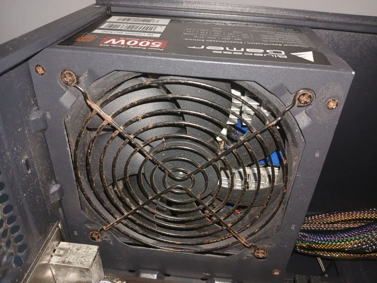 Fonte 500w conserto ou sucata - Foto 2