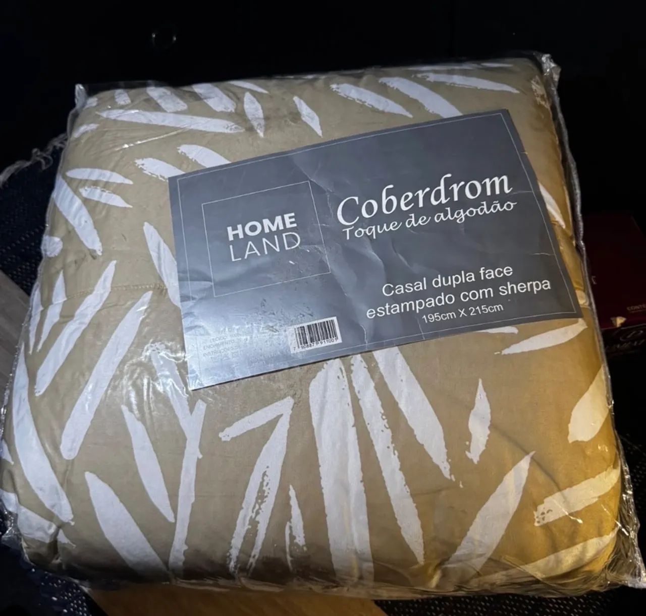 Coberdrom Casal Dupla Face Home Land
