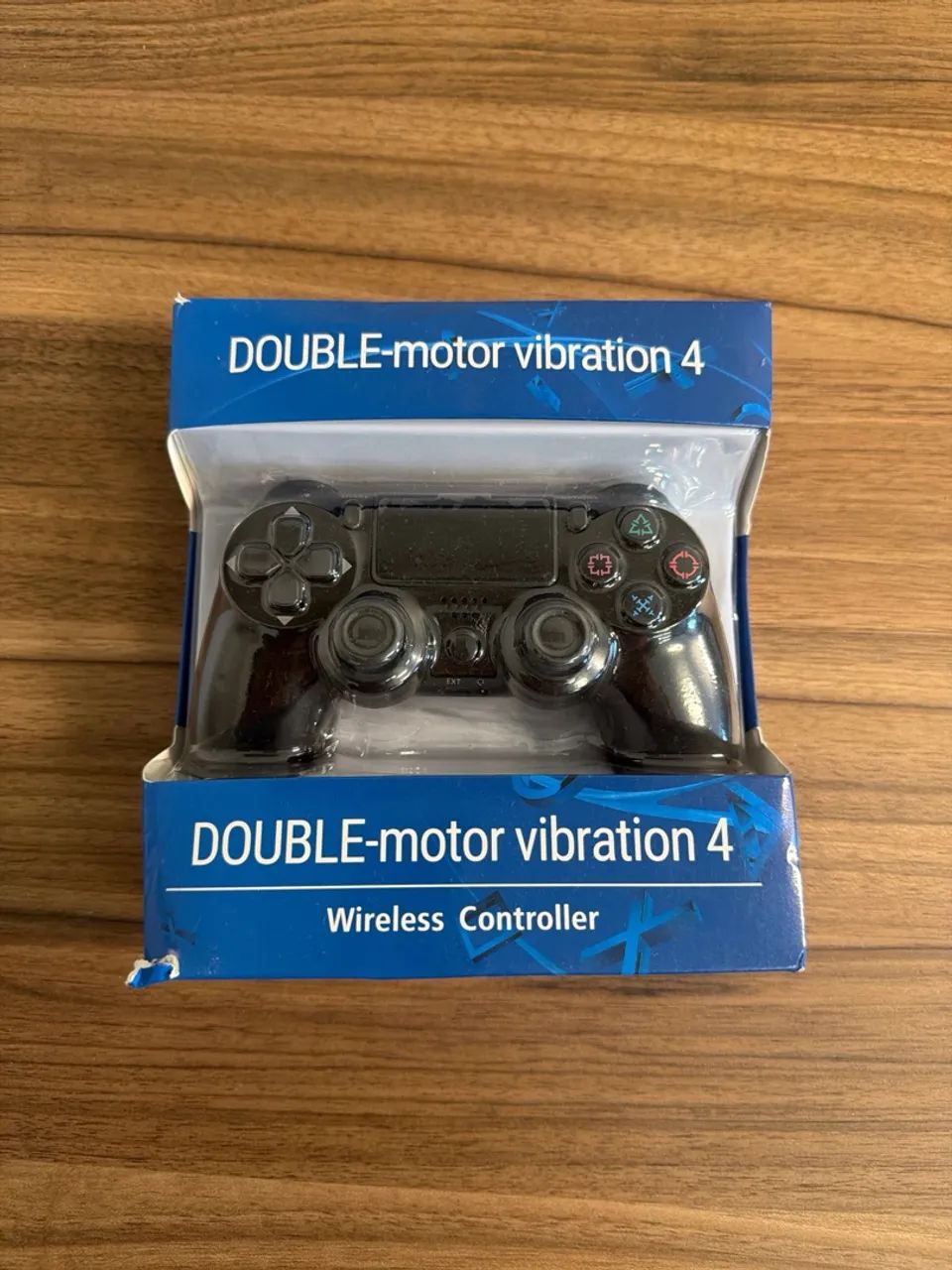 Controle Sem Fio Compatível com PS4 e PC - Double Motor Vibration 4 (Na Caixa)