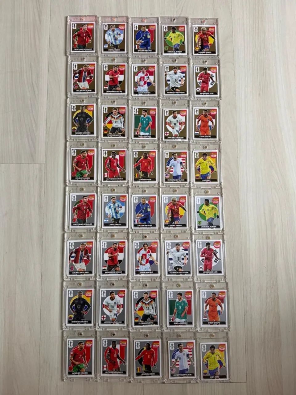 80 Legends ORIGINAIS Copa 2026 Panini - Coleção Completa - Foto 3