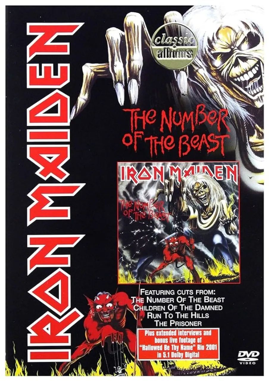 DVD Metallica Iron maiden - Foto 2